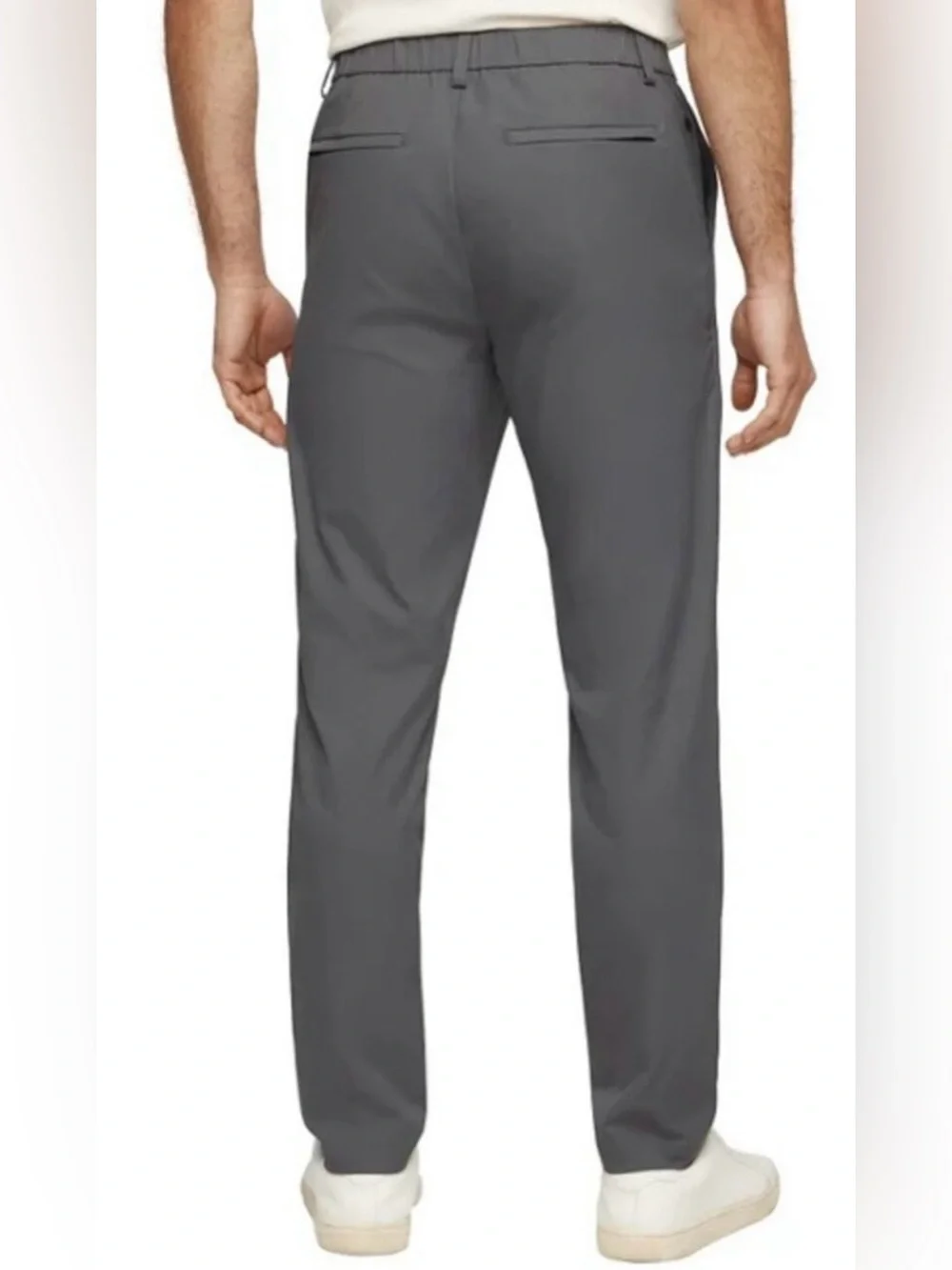 Banana Republic Men's Light Gray Dress Pants
